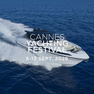 Rio Yachts Sport Coupè 50 with Smartgyro SG20 stabilizer- Cannes 2026